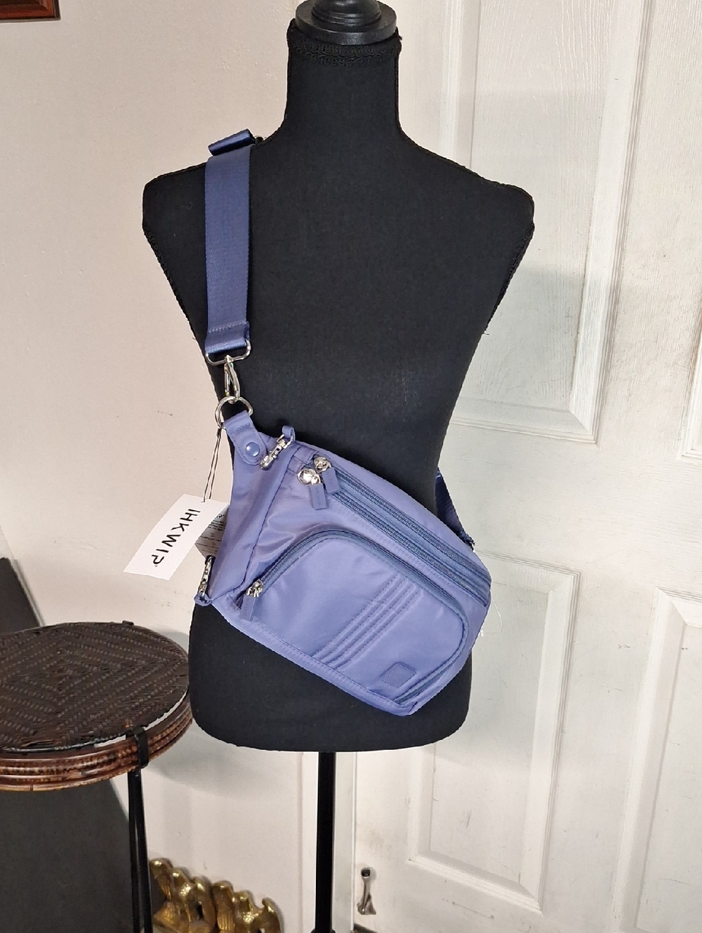 IHKWIP Confidence Anti Theft Sling Crossbody Marlin Blue - Picture 1 of 13